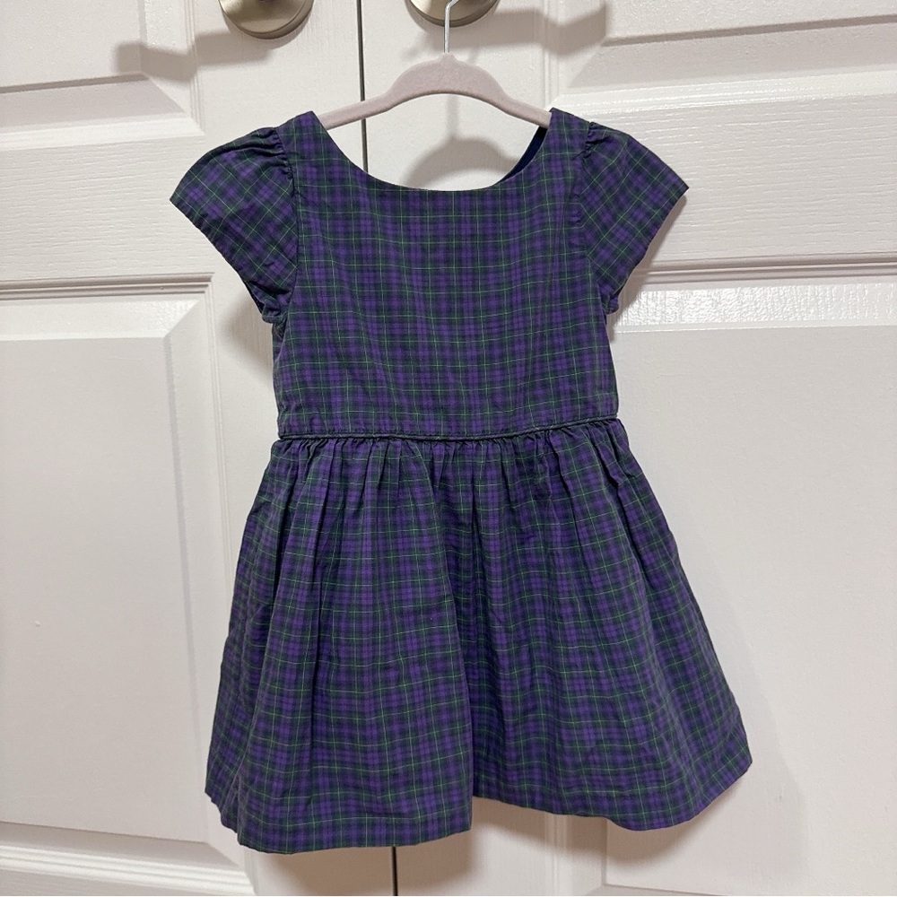 Polo Ralph Lauren 💕 Plaid Purple Dress